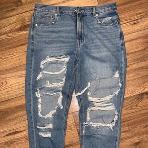 Ripped Denim Jeans